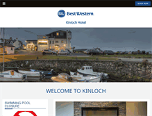 Tablet Screenshot of bw-kinlochhotel.co.uk